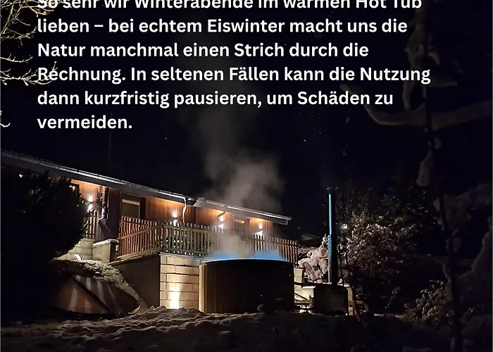 1000 Berge Kamin & Whirlpool * 温特贝格